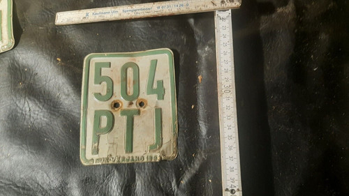 Stück 1983 kennzeichen mofa - 1,