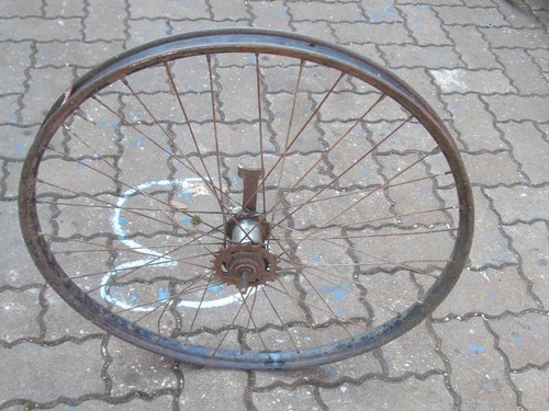 Hinterrad rad rücktritt - hinterrad,